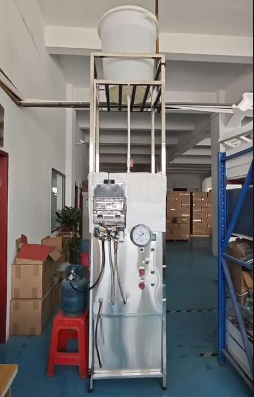 Podgrzewacz wody na gaz zapłonowy 0,01 MPa — przetestowany i sprawdzony pod bardzo niskim ciśnieniem